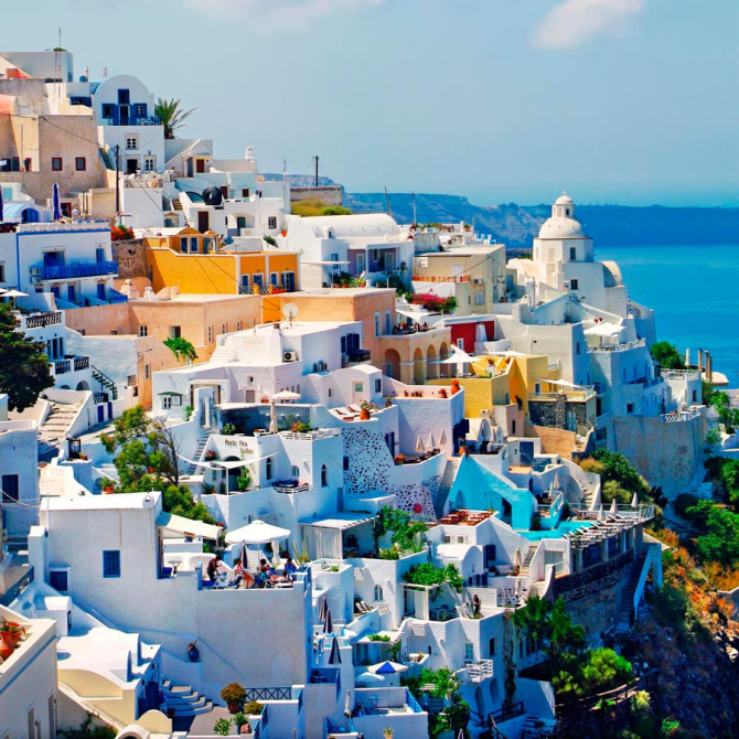 Фотошпалери о. Санторіні, Греція