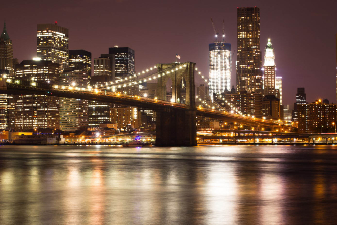 Фотообои Ночной Нью Йорк