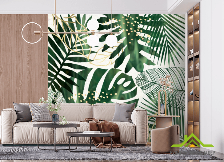 Фотошпалери Тропічні листя