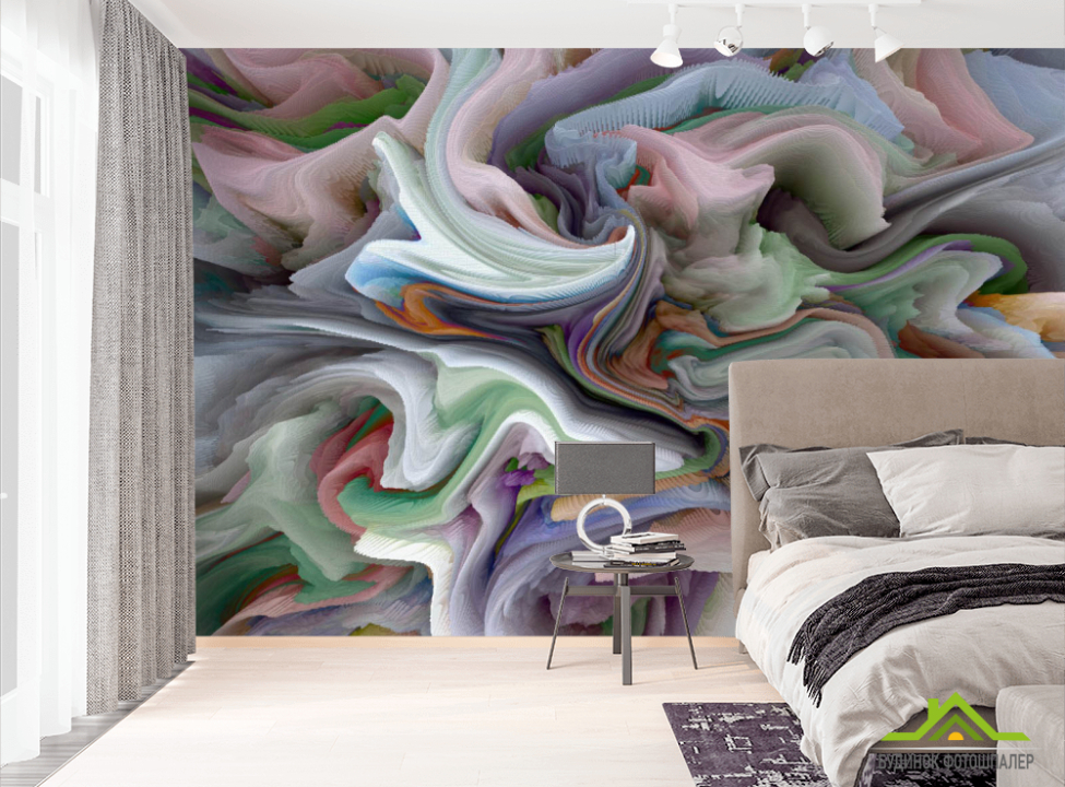 выбрать Фотошпалери Різнобарвна абстракція Фотошпалери Абстракція на стіну