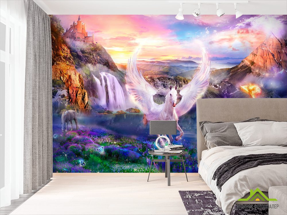 Фотошпалери Кінь біля озера