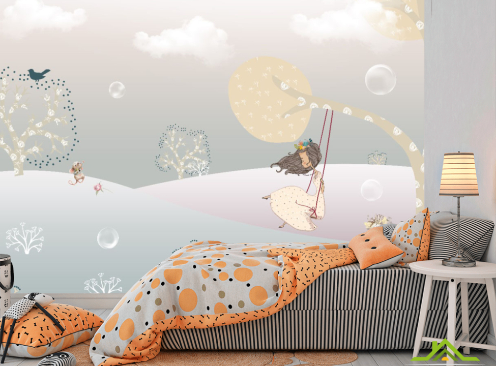 выбрать Фотообои природа Фотообои Little kids на стену