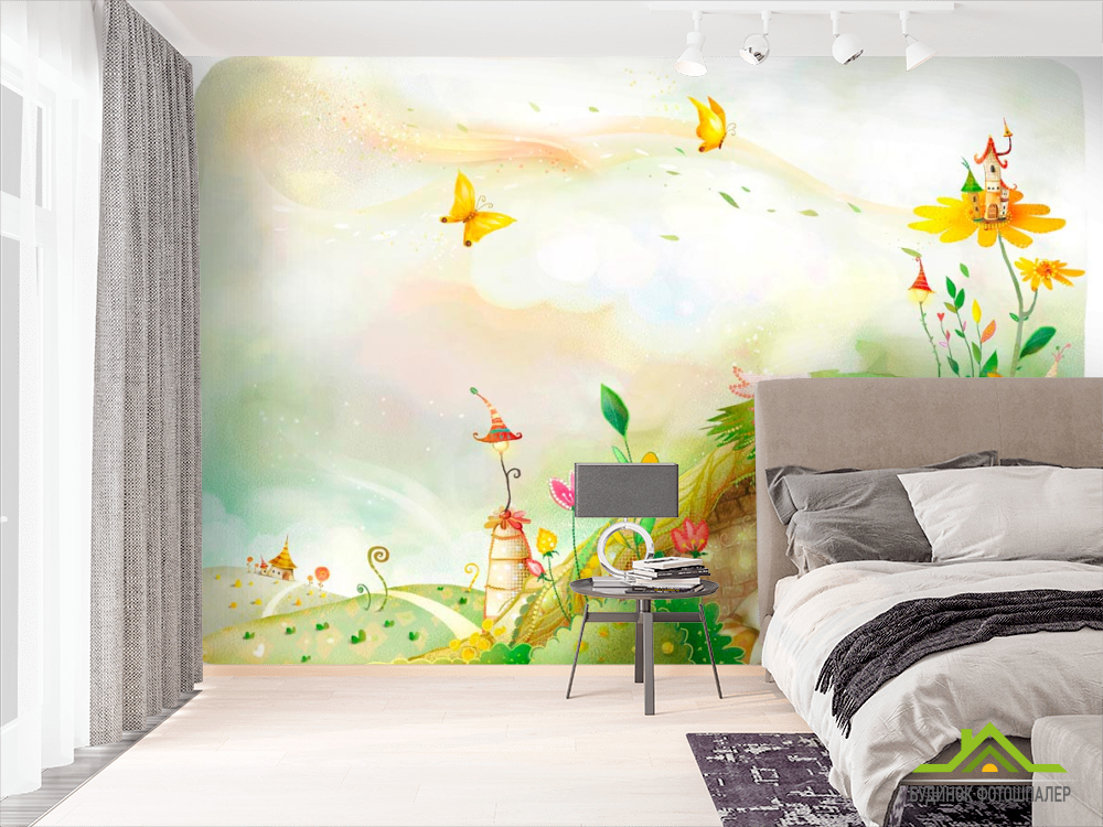 Фотообои Сказочный котик