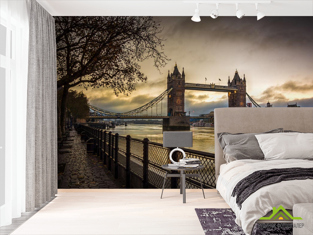 Фотошпалери вечірній Лондонський міст