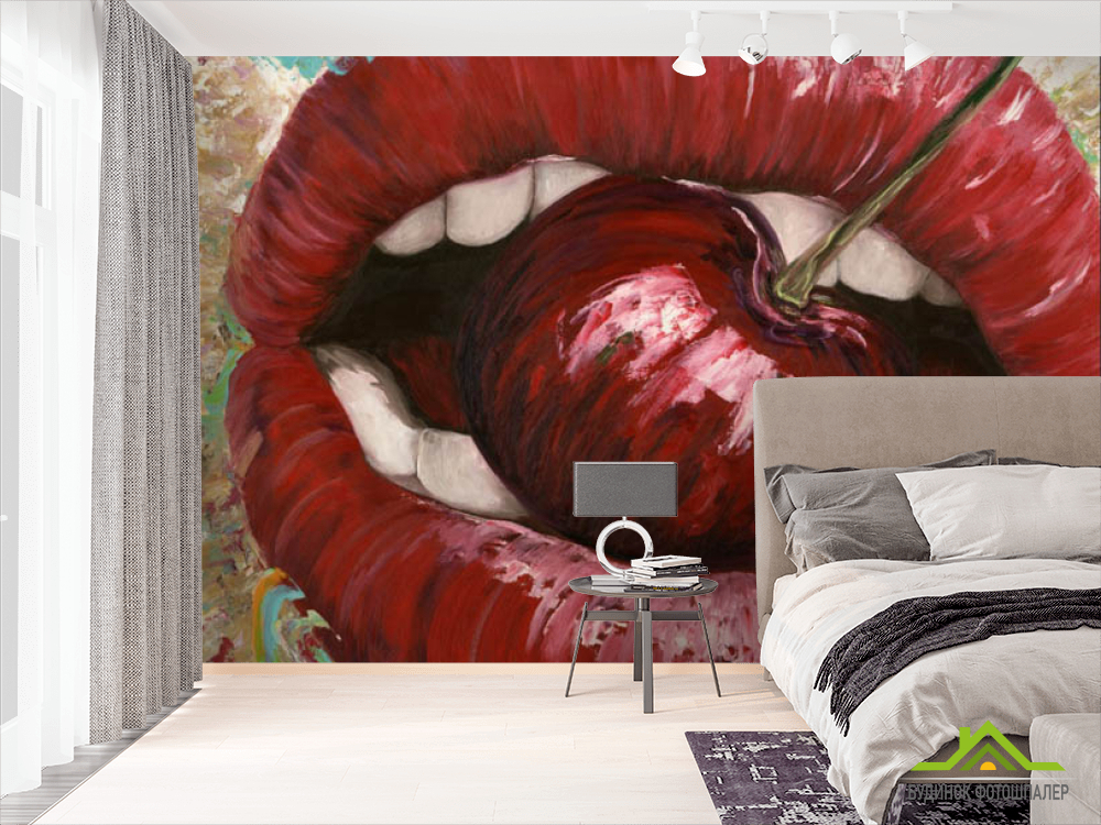 Фотообои Губки с вишенкой