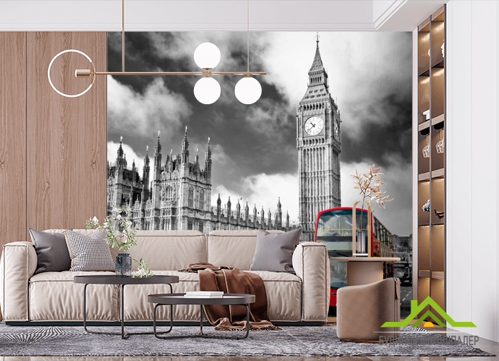 Фотообои Автобус в лондоне