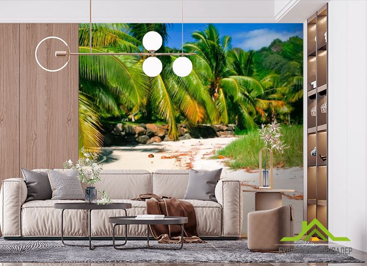 Фотошпалери Кокоси на пляжі