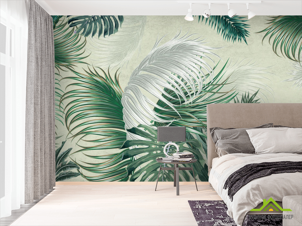 Фотошпалери Тропічні листя