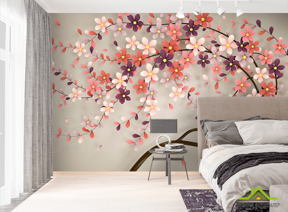 выбрать Фотообои Векторное дерево Фотообои 3Д барельеф на стену