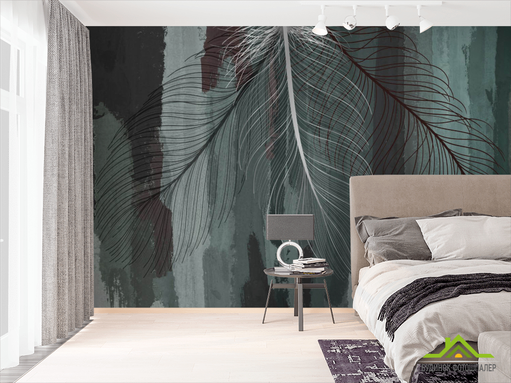 Фотошпалери Пір'я векторні