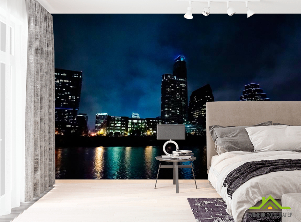 выбрать Фотошпалери Вода, висотки New York Фотошпалери Місто на стіну