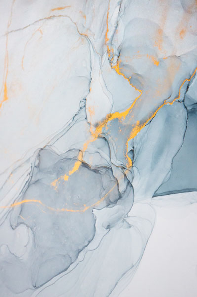 Фотошпалери Флюїд з золотом