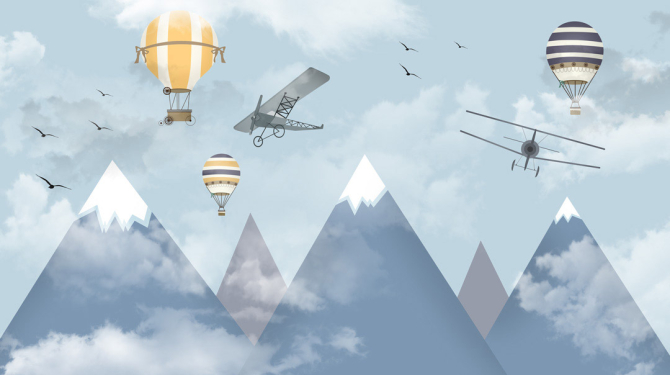 Фотошпалери Сині гори