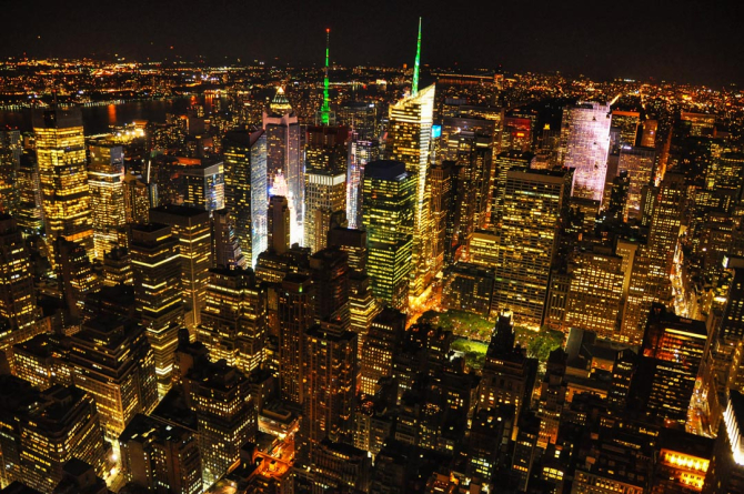 Фотошпалери безліч будівель