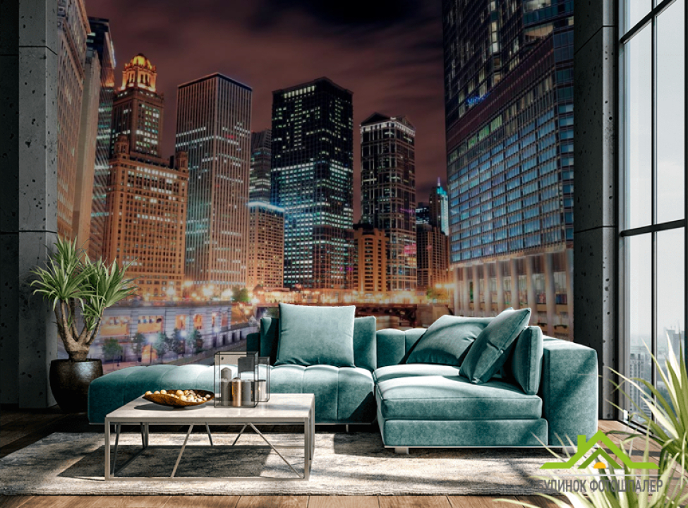 выбрать Фотошпалери Казкова вуличка Майамі Фотошпалери Місто на стіну