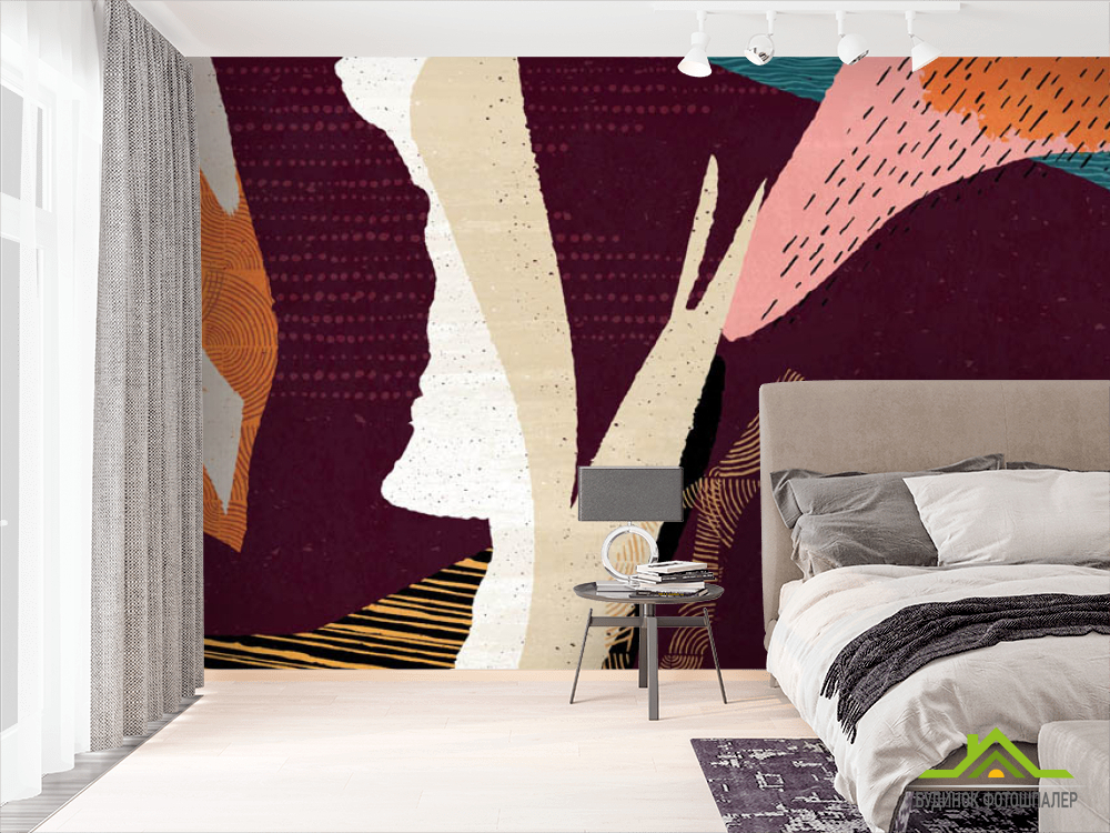 Фотообои Разноцветные текстуры