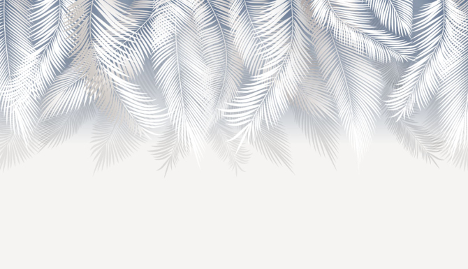 Фотошпалери світлі листя на стіну