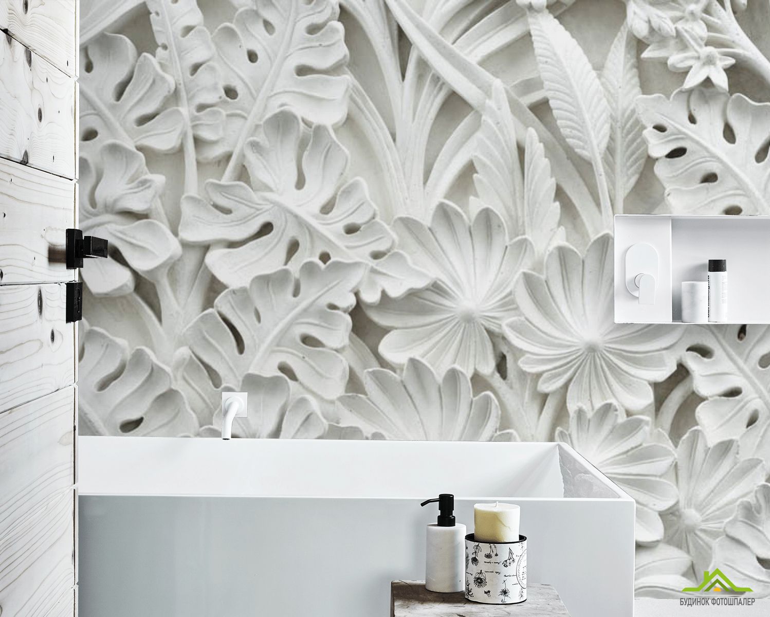 Фотошпалери 3D квіти