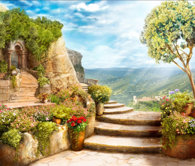 Фотошпалери Фреска