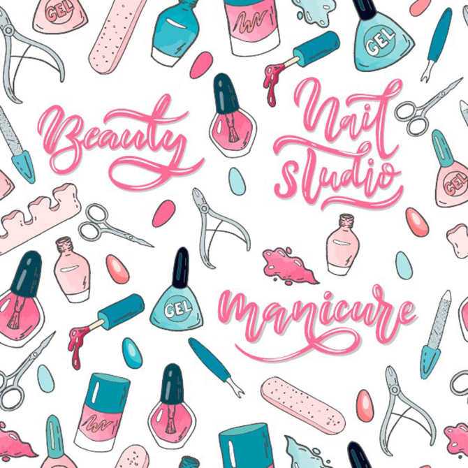 Фотообои Для салона маникюра