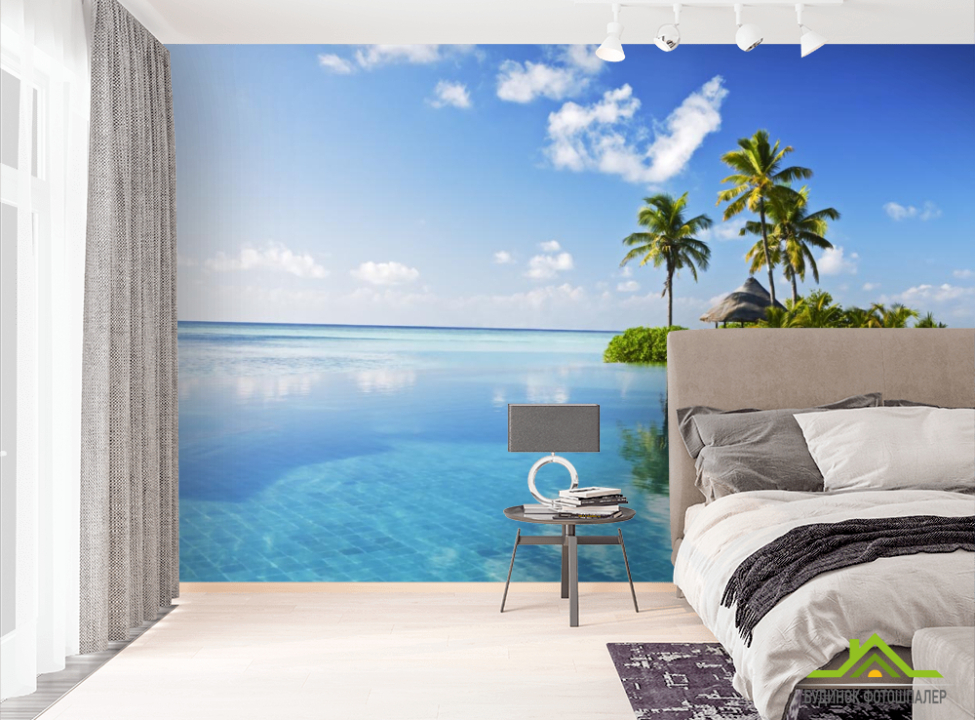 выбрать Фотошпалери острів в чистому океані Фотошпалери Природа на стіну