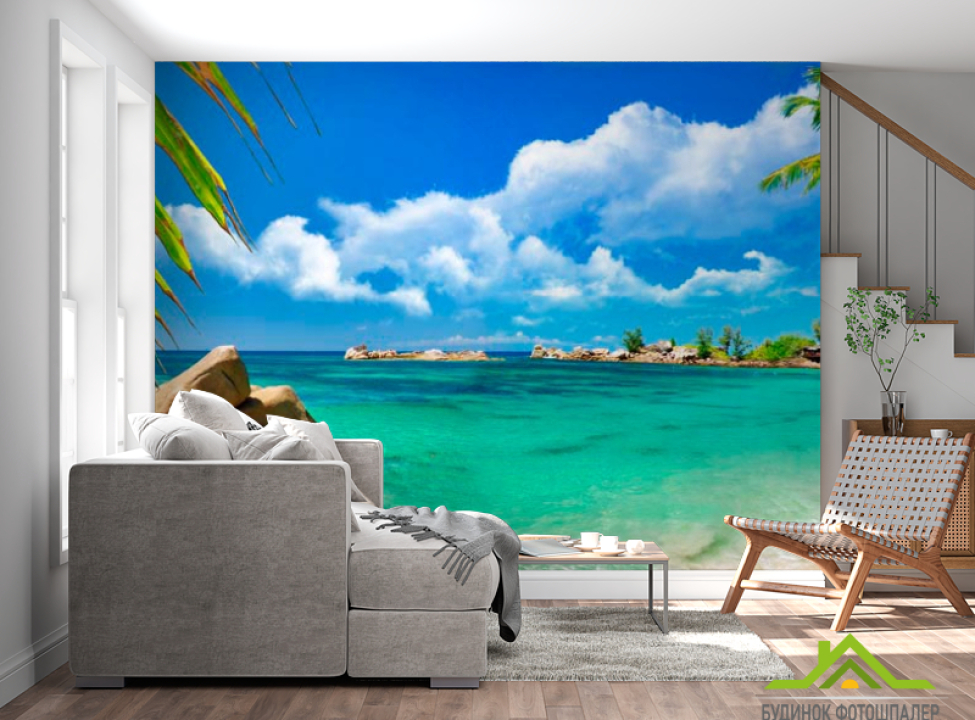выбрать Фотообои Вид на море Фотообои мальдивы на стену
