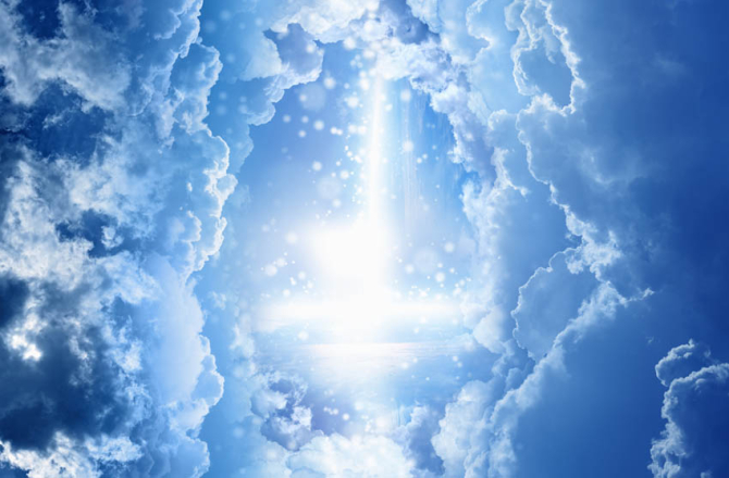 Фотошпалери Небо для стелі