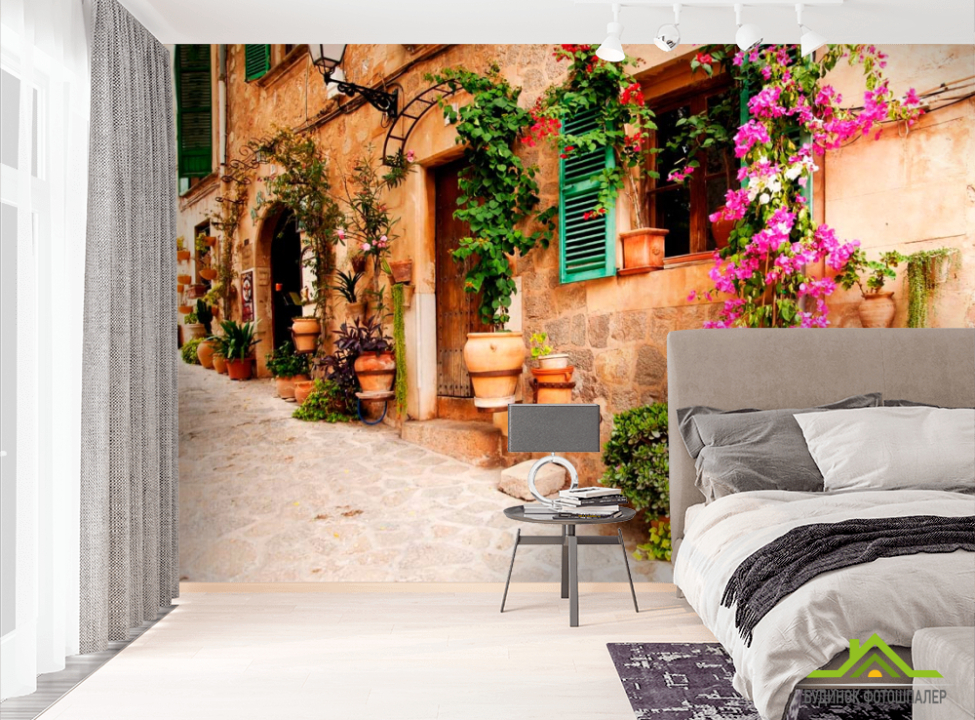 выбрать Фотошпалери Вуличка в Іспанії Фотошпалери Вулиці на стіну