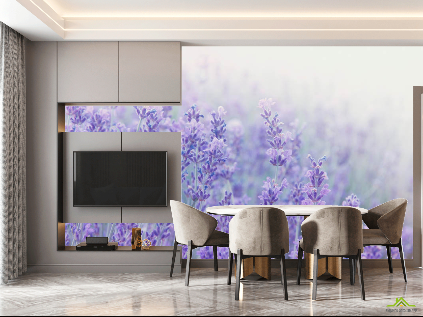 Фотошпалери Поле з лаванди