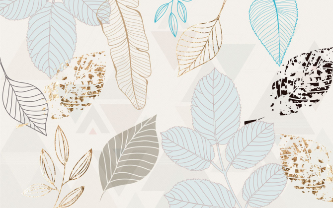 Фотошпалери Листя сучасні