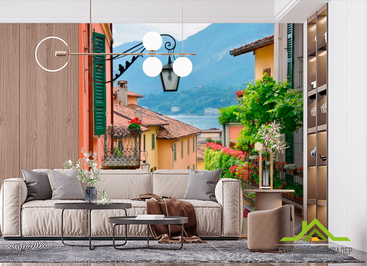 Фотообои Улочка к морю