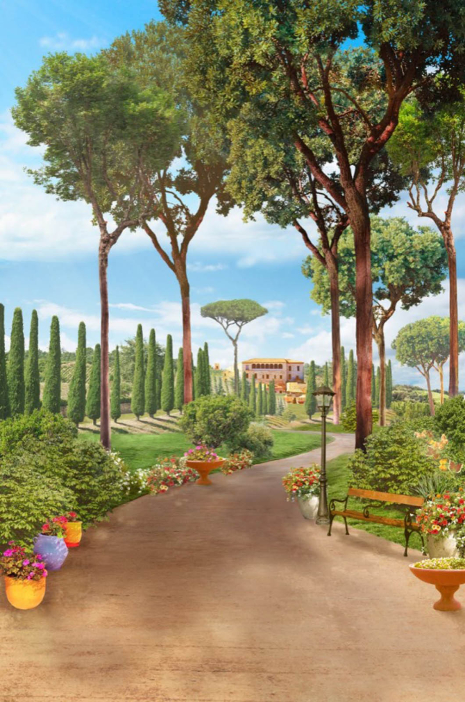 Фотошпалери Фреска