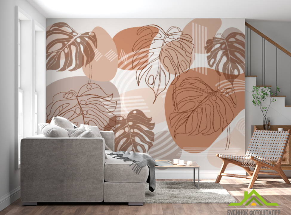 выбрать Фотообои тропические листья Фотообои тропические листья на стену