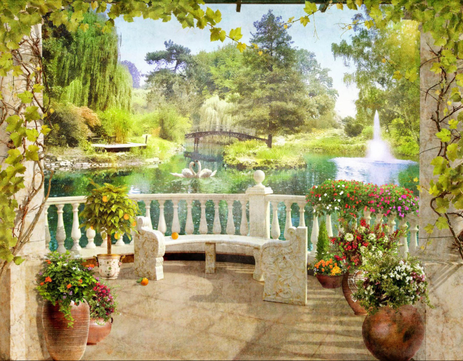 Фотообои Фреска