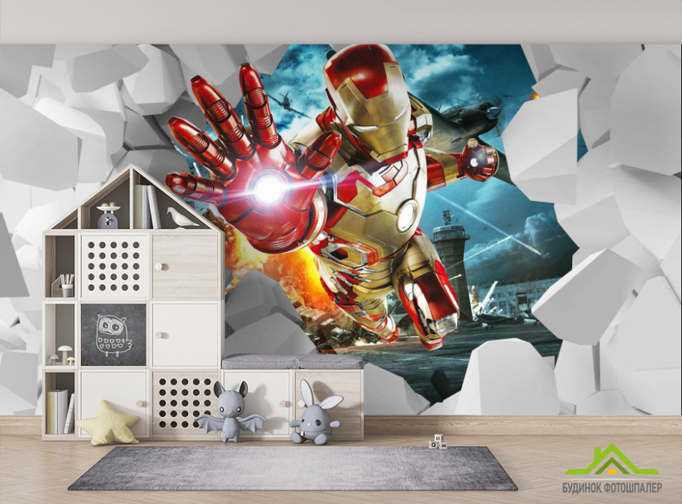 выбрать Фотошпалери Залізна людина  на стіну