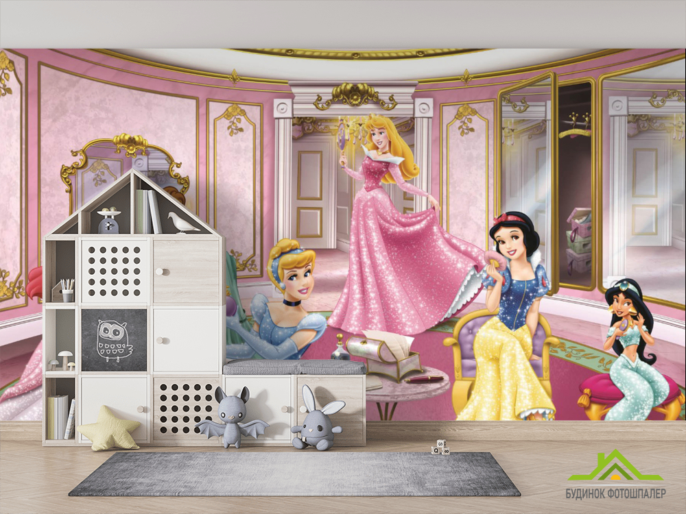 Фотообои Принцессы для девочки