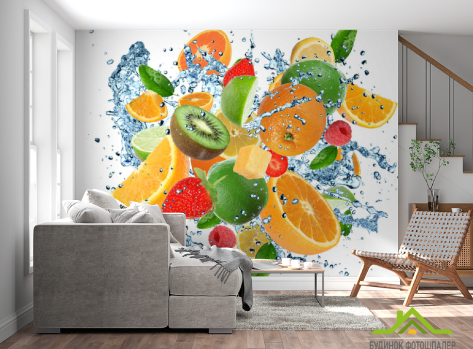 выбрать Фотообои Яркие фрукты Фотообои Еда и напитки на стену