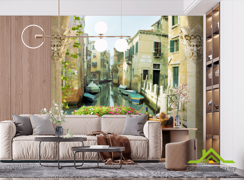 выбрать Фотошпалери Фреска канал у Венеції Фотошпалери Фрески на стіну