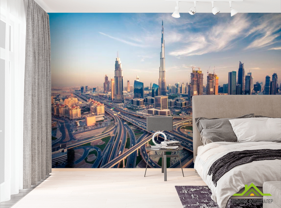 выбрать Фотообои Современный город  на стену
