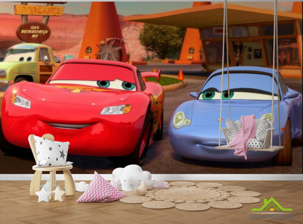 выбрать Фотошпалери Тачки Фотошпалери для малюків на стіну