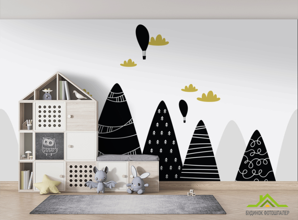 выбрать Фотообои Горы детские Фотообои в детскую на стену