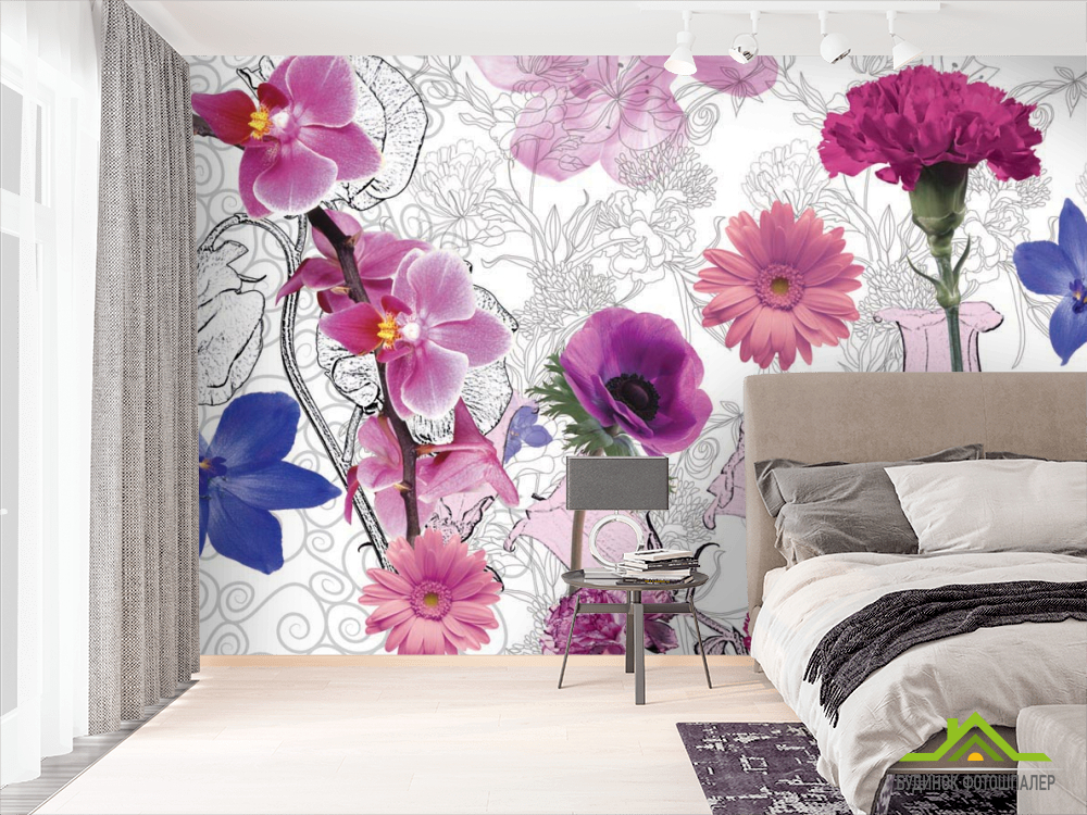 Фотошпалери Квіти