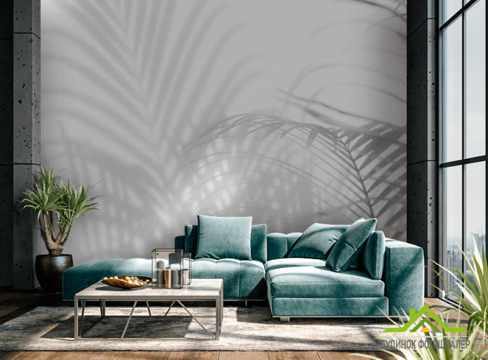 выбрать Фотообои Листья пальмы Фотообои тропические листья на стену