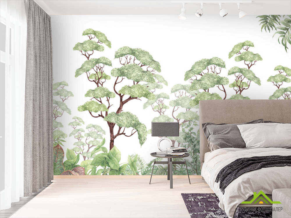 Фотошпалери Тропічні листя