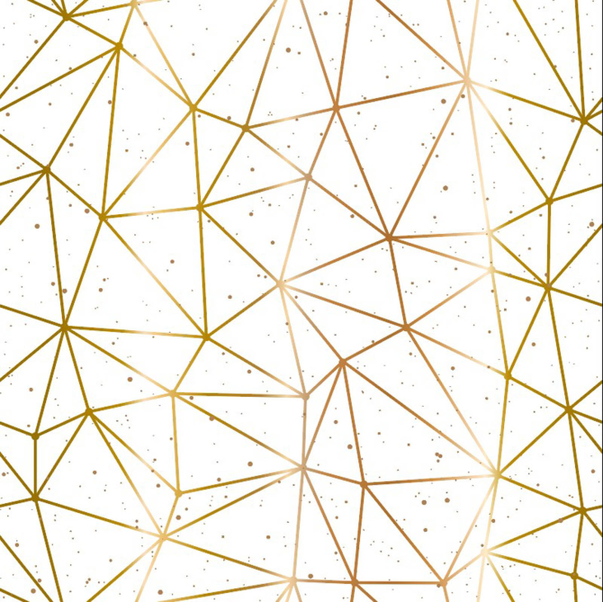 Фотообои Золотой узор