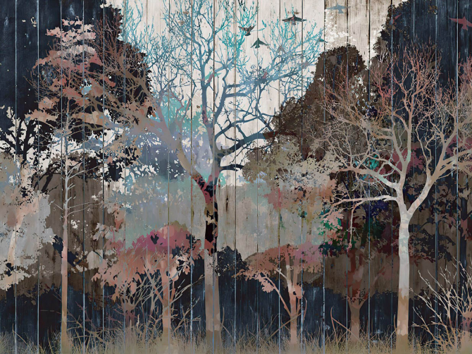 Шпалери Дизайнерські дерева