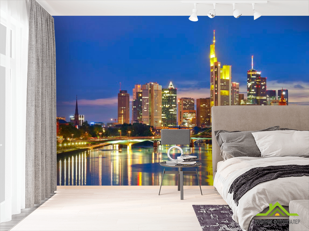 Фотообои Загадочная ночь, город