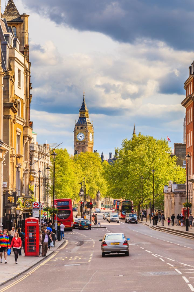 Фотообои дорога в Лондоне
