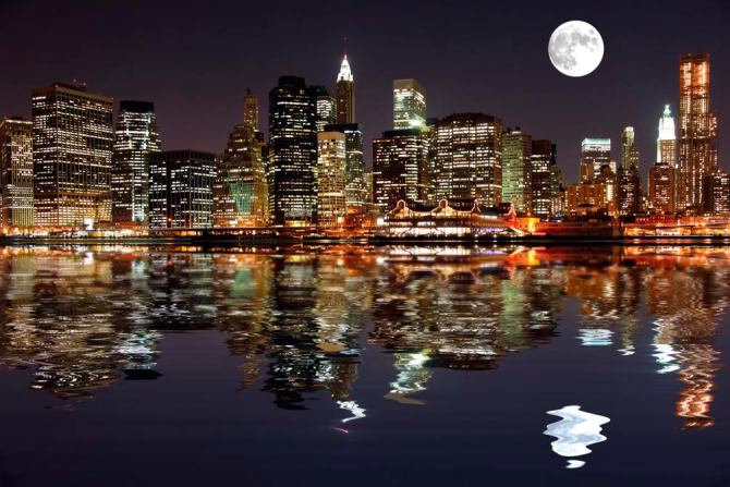 Фотообои Размытый фон Шанхая