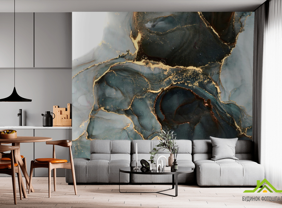выбрать Фотообои флюид Фотообои с золочением на стену
